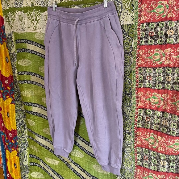 Lululemon Dusky Lavender Scuba Relaxed High-Rise Jogger Size 14 - Picture 7 of 16